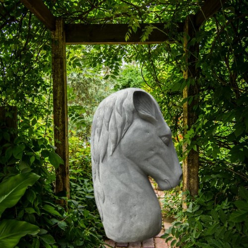 HORSE HEAD 100 CM B LEFT_500x500